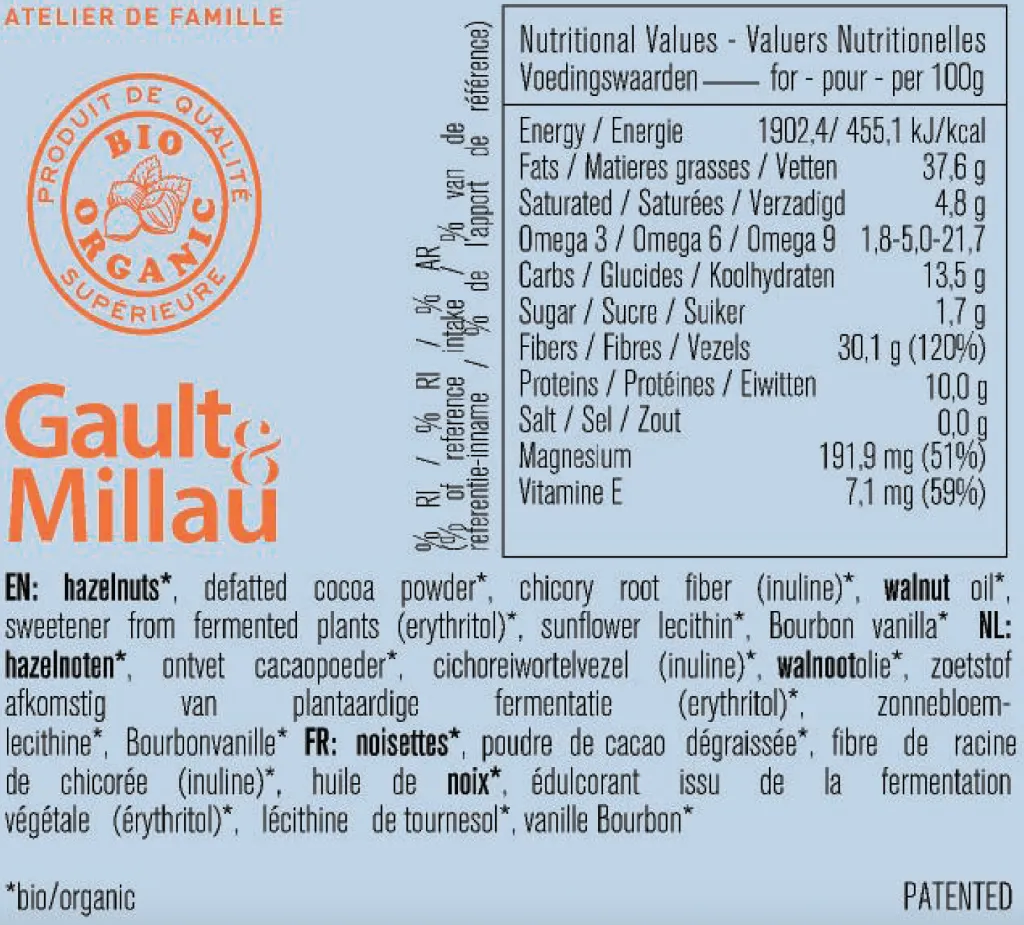 ORTHONIA CACAO INTENSE_Digital Packshot_Nutrional Values and Ingredients.webp